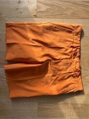 J.Lindeberg Vibrant Orange Performance Shorts 30"